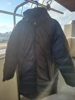 adidas TANGO CAGE パデッド ロングコート　Oサイズ　ブラック