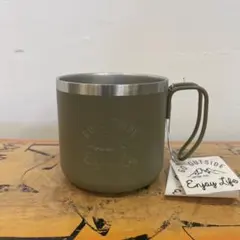 CAPTAIN STAG モンテ ダブルステンレスマグカップ350 【カーキ】のサムネイル