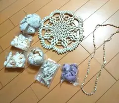夏風の工作に 貝殻 珊瑚セットいろいろ