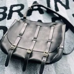 福男【希少】RRL ブラック ショルダーバッグ 福男様専用【希少】RRL ブラック ショルダーバッグ - メルカリ