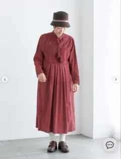 TSUHARU by Samansa Mos2 刺繍切替レースワンピース