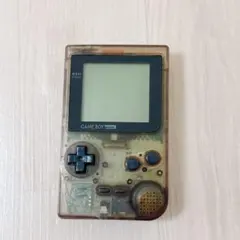 2548【ジャンク】GAME BOY pocket クリアパープル