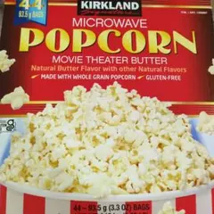 COSTCO　KIRKLANDポップコーン８個のサムネイル