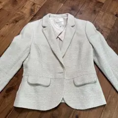 KUMIKYOKU テーラードジャケット サイズ2 アイボリー