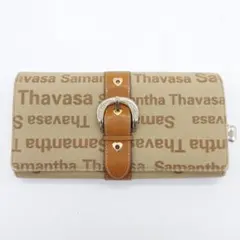 美品　サマンサタバサ　長財布　ブラウン