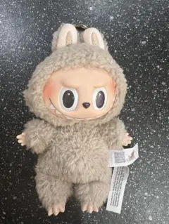 THE MONSTERS ぬいぐるみ ラブブ マスコット ベージュ　マカロン