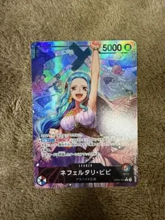 ネフェルタリ・ビビ L リーダーパラレル リーパラ ワンピースカードゲーム