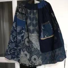 Le Fly レフルイ パッチワークスカート - メルカリ