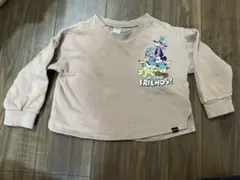 futafuta ディズニー ミッキーフレンズ トレーナー 120 ベージュ