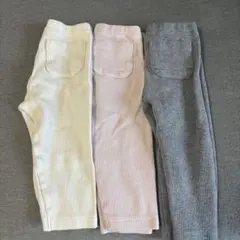 UNIQLO レギンス　80 3セットのサムネイル