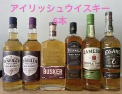 アイリッシュウイスキー 6本セット 飲み比べ - メルカリ