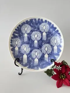 グスタフスベリ/スヴェン・ジョンソン/クリスマスイヤープレート/1976年