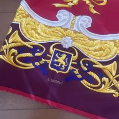 a. testoni ライオンデザイン スカーフ