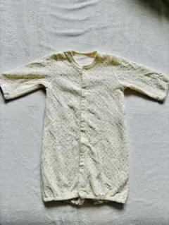 クリーム色ロンパース 50-60cm