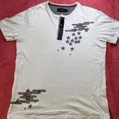 KANSAI YAMAMOTO 花柄ヘンリーネックTシャツ Mのサムネイル