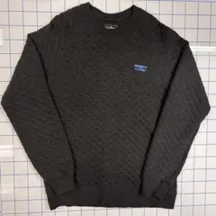 【美品】エルエルビーン キルト スウェット トレーナー S