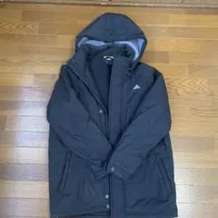 adidas フード付きジャケット 裏起毛　M 黒　値下げ