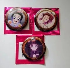 鬼滅の刃 ufotableカフェ　缶バッジ　胡蝶しのぶ/栗花落カナヲ