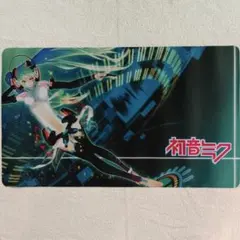 初音ミク　プレイマット プレイマット】「初音ミクレーシングVer.2015」ラバープレイマットが