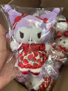 サンリオ いちご新聞50周年 マスコットホルダー クロミ