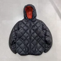 mont-bell down jacket parka black/red