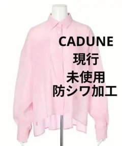 未使用　CADUNE　シアーシャツ　アプワイザーリッシェ　ジャスグリッティーのサムネイル