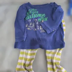 ベビーパジャマ ボーダー 上下セット　Ampersand 95cm