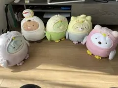 ぬいぐるみキャラクター 5体セット　すみっコぐらし