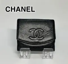 CHANEL(シャネル) 三つ折り財布 ココボタン - メルカリ