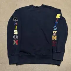 Maison kitsune トレーナー　スウェット　紺　ネイビー　Mのサムネイル