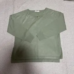 chocol raffine robe グリーン Vネックニットのサムネイル