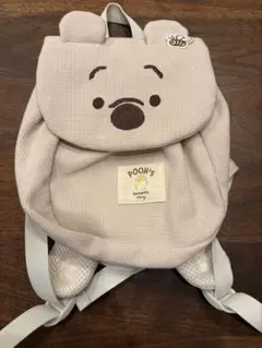 西松屋 곰돌이 푸 キッズ リュック ワッフル生地