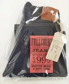 新品 FULLCOUNT 0105W Wide Denim 13.7oz W30