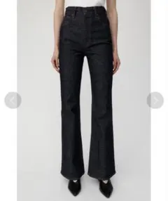 極美品 MOUSSY MVS FLARE 23インチ＊フレアデニム＊インディゴ