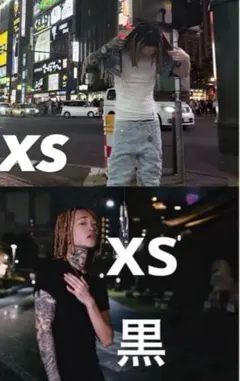 Polo slim fit tee ポロスリムフィット XS 白黒セット