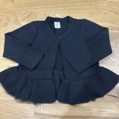 黒カーディガン