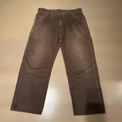 Carhartt ブラウン ワークパンツ