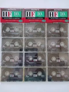 【昭和・平成レトロ】中古+新品カセットテープ　SONY ノーマル 15本