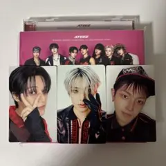 ATEEZ BAD ATINY盤、フラッシュプライス盤CD＋トレカ3枚セット
