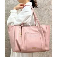 axes femme 薔薇刺繍多機能ビッグトート