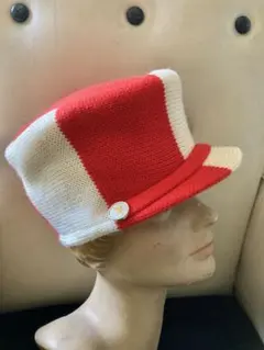 レディ-スニットキャスケット型帽(80年代調)