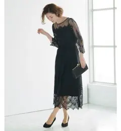 ロペピクニック　総レースドレス