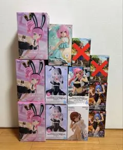 フィギュア まとめ売り アスナ 巡音ルカ アーリャさん マジアベーゼ 計