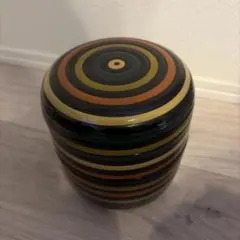 駒塗り　棗　野外弁当箱　独楽塗 信玄弁当箱