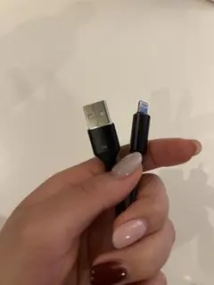 USB to Lightning 充電ケーブル 黒　1m
