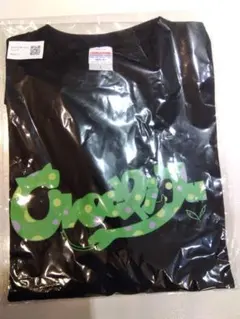 おろちんゆー　ロゴTシャツ　Lサイズ　黒　ブラック