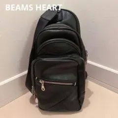 フェイクレザー ワンショルダーバッグ BEAMS HEART バッグ