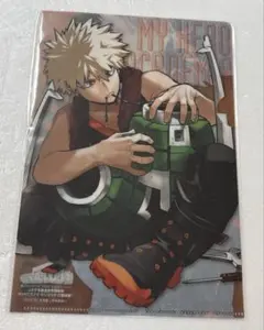 僕のヒーローアカデミア　ジャンプGIGA　付録　爆豪勝己　クリアファイル