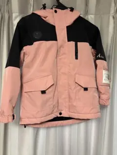 ACTLEIS 子供用スノーボードジャケット ピンク/ブラック　130