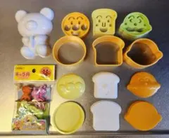 キャラ弁セット アンパンマン　お弁当　型抜き器　保育園　キッズ